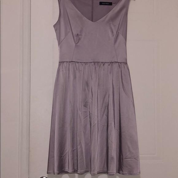 Purple Satin Dress - Picture 2 of 4